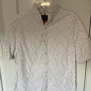 Men’s Chili Pepper Short Sleeve Button Down